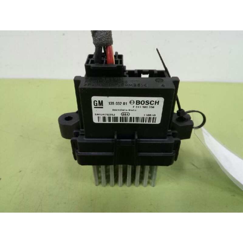 Recambio de resistencia calefaccion para opel insignia sports tourer edition referencia OEM IAM 13503201 F011500056 