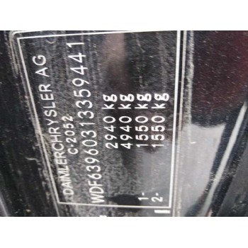 mercedes-benz vito caja cerrada 6.03  del año 2007