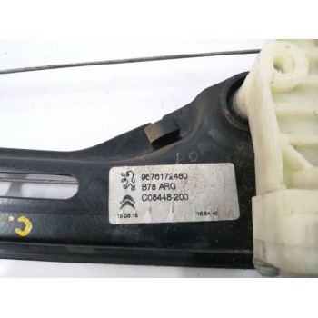 Recambio de elevalunas trasero izquierdo para citroën c4 picasso ii 1.6 bluehdi 120 referencia OEM IAM 9676172480 9675288380 