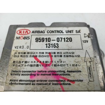 Recambio de centralita airbag para kia picanto 1.1 lx referencia OEM IAM 9591007120  