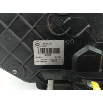 Recambio de cerradura puerta trasera izquierda para volvo v70 familiar 2.4 diesel cat referencia OEM IAM 31253291  