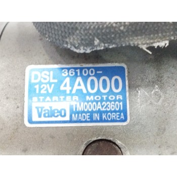 Recambio de motor arranque para hyundai h 1 2.5 crdi cat referencia OEM IAM 361004A000 TM000A23601 
