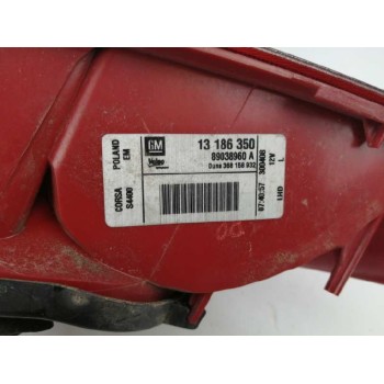 Recambio de piloto trasero izquierdo para opel corsa d 1.2 16v cat (z 12 xep / lb4) referencia OEM IAM 13186350 89038960A 