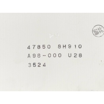 Recambio de centralita motor uce para nissan x-trail (t30) 2.0 16v cat referencia OEM IAM 478508H910 A98000U28 