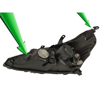 Recambio de faro derecho para toyota verso 1.6 16v cat referencia OEM IAM 811100F16100 OBSERVAR FOTOS 