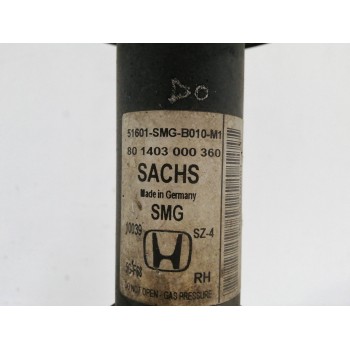 Recambio de amortiguador delantero derecho para honda civic berlina 5 (fk) 1.4 cat referencia OEM IAM 51601SMGB010M1 80140300036