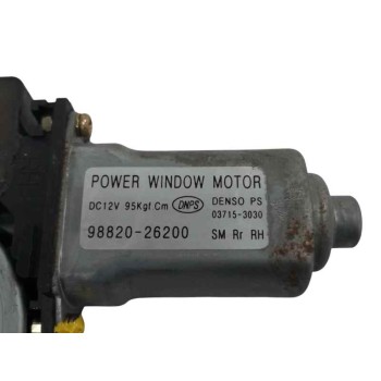 Recambio de motor elevalunas trasero derecho para hyundai santa fe (sm) 2.0 crdi cat referencia OEM IAM 9882026200 037153030 