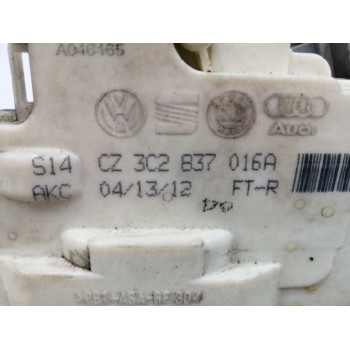 Recambio de cerradura puerta delantera derecha para volkswagen passat lim. (362) 2.0 tdi referencia OEM IAM 3C2837016A  