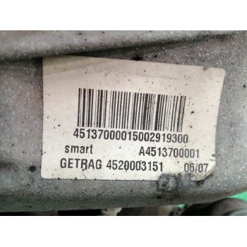 Recambio de caja cambios para smart coupe fortwo coupe (52kw) referencia OEM IAM 717480 SEMIAUTOMATICA PILOTADA