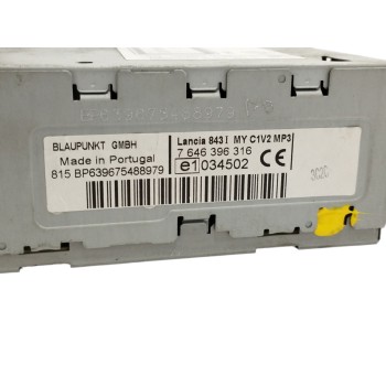 Recambio de sistema audio / radio cd para lancia ypsilon (101) 1.3 jtd 16v referencia OEM IAM 7646396316  