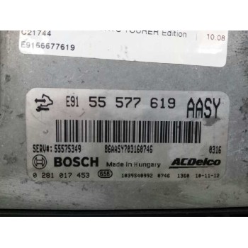 Recambio de centralita motor uce para opel insignia sports tourer edition referencia OEM IAM 55577619 0281017453 