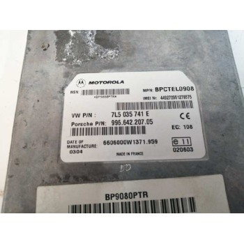 Recambio de modulo electronico para porsche cayenne (typ 9pa) 4.5 v8 cat referencia OEM IAM 7L5035741E  