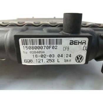 Recambio de radiador agua para skoda fabia (6y2/6y3) 1.4 referencia OEM IAM 6Q0121253L  