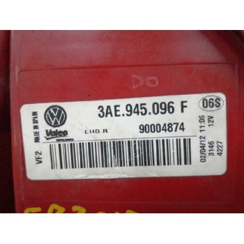 Recambio de piloto trasero derecho para volkswagen passat lim. (362) 2.0 tdi referencia OEM IAM 3AE945096F  