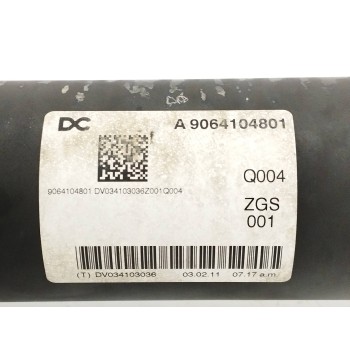 Recambio de transmision central para mercedes-benz sprinterii caja cerrada (desde 01.06) 2.1 cdi cat referencia OEM IAM A9064104