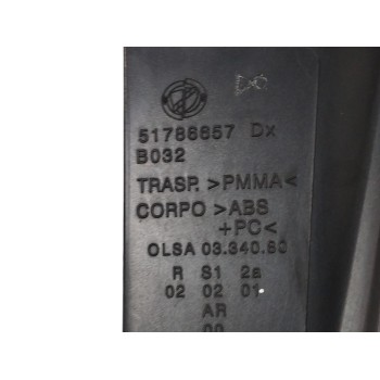 Recambio de piloto trasero derecho para lancia ypsilon (101) 1.3 jtd 16v referencia OEM IAM 51786657  