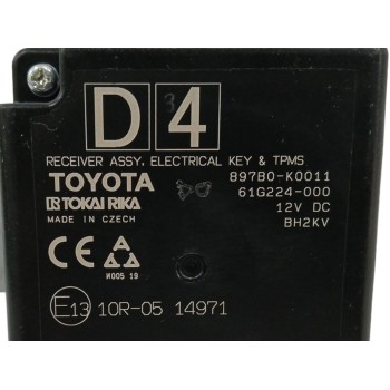 Recambio de modulo electronico para mazda 2 hatchback (kb) 1.5 hybrid (kbac3x) referencia OEM IAM 897B0K0011 61G224000 