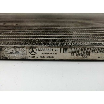 Recambio de condensador / radiador aire acondicionado para mercedes-benz clase v (w638) 2.2 16v cdi turbodiesel cat referencia O