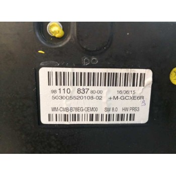 Recambio de cuadro instrumentos para citroën c4 picasso 1.6 blue-hdi fap referencia OEM IAM 9811083780  