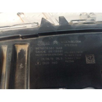 Recambio de piloto delantero izquierdo para citroën c4 picasso 1.6 blue-hdi fap referencia OEM IAM 9676036380  