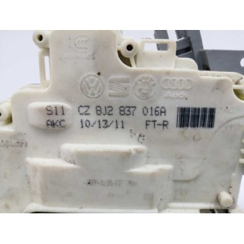 Recambio de cerradura puerta delantera derecha para audi q3 (8u) 2.0 16v tdi referencia OEM IAM 8J2837016A OBSERVAR FOTOS 