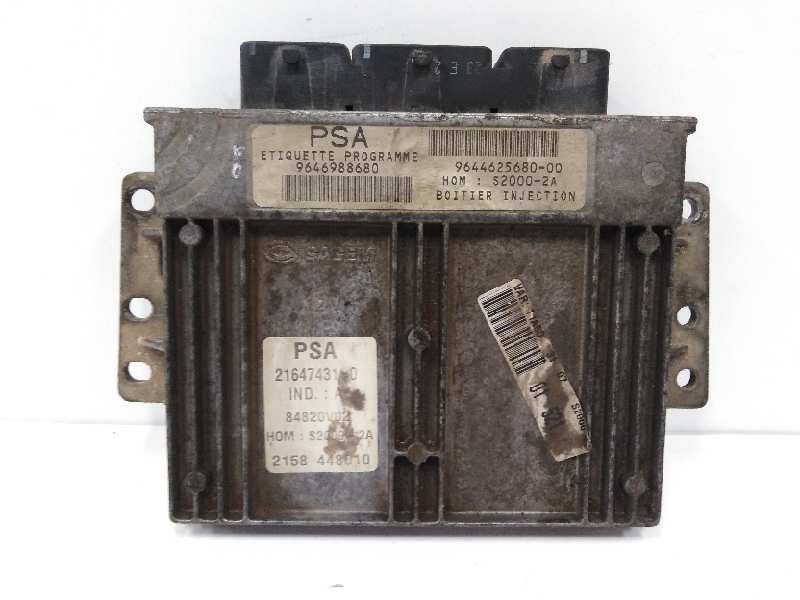 Recambio de centralita motor uce para peugeot 206 berlina 1.4 referencia OEM IAM 9646988680 964462568000 