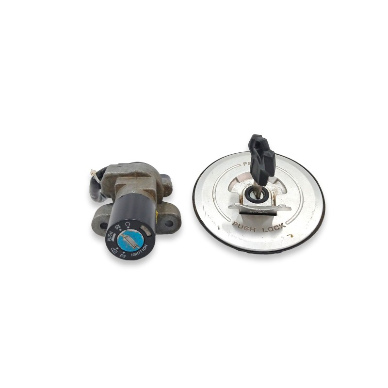 Recambio de kit cerraduras para goes sk125 22 referencia OEM IAM  ANTIRROBO TAPON DE COMBUSTIBLE