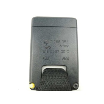 Recambio de enganche cinturon izquierdo para bmw serie 1 lim. (f20) 1.6 16v referencia OEM IAM 7266352 TRASERO 619636700C