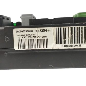 Recambio de caja reles / fusibles para citroën c4 picasso 1.6 blue-hdi fap referencia OEM IAM 9806687980 S180204404B 