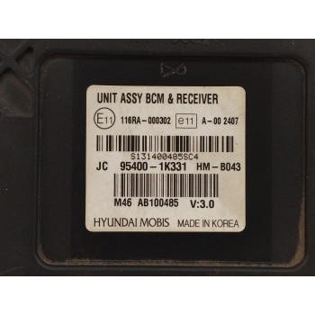 Recambio de modulo electronico para hyundai ix20 1.4 cat referencia OEM IAM 954001K331  