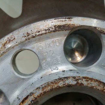 Recambio de llanta para audi a6 avant (4f5) 3.2 v6 24v fsi referencia OEM IAM 4F0601025AJ 7,5JX16H2 ET45 