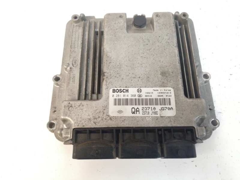 Recambio de centralita motor uce para renault koleos 2.0 dci diesel fap referencia OEM IAM 23710JG70A 0281014360 
