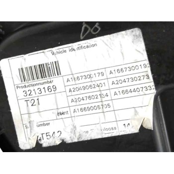 Recambio de elevalunas trasero izquierdo para mercedes-benz gle (w166) 250 d 4-matic (166.004) referencia OEM IAM A1667300179 SI