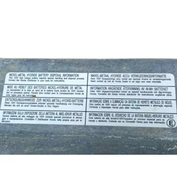 Recambio de bateria para honda cr-z (zf1) 1.5 ima híbrido suave referencia OEM IAM   