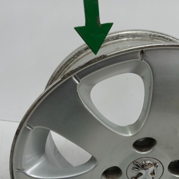 Recambio de llanta para peugeot 307 (s1) 2.0 hdi cat referencia OEM IAM APOLLO 6JX15CH4 ET27 4H 4X108