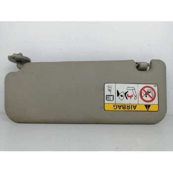 Recambio de parasol derecho para toyota hilux an1p (eu,n) / gun125 (ld) / gun125l-dnfshw (1f) referencia OEM IAM 743100KF10B0  