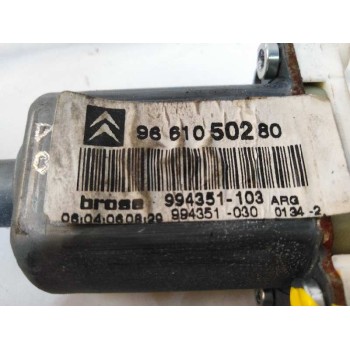 Recambio de elevalunas trasero izquierdo para citroën c6 exclusive referencia OEM IAM FUNDA 9661050280 CARIBE FUNDA