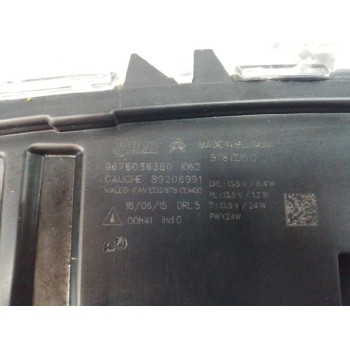 Recambio de piloto delantero izquierdo para citroën c4 picasso 1.6 blue-hdi fap referencia OEM IAM 9676036380  
