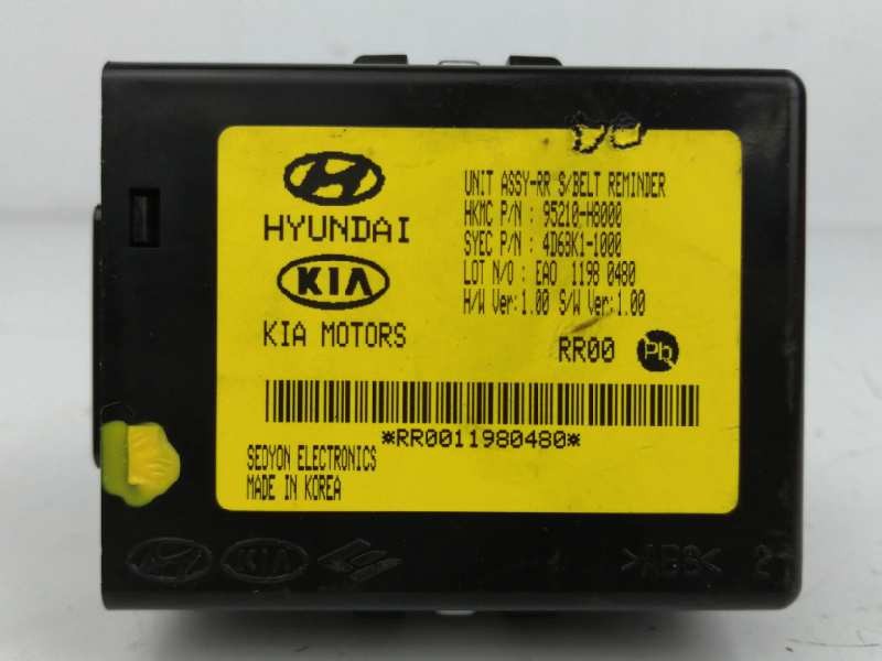 Recambio de modulo electronico para kia stonic (ybcuv) 1.0 tgdi cat referencia OEM IAM 95210H8000 Recambio de modulo electronico para kia stonic (ybcuv) 1.0 tgdi cat referencia OEM IAM 95210H8000