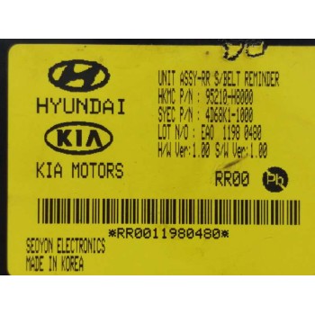 Recambio de modulo electronico para kia stonic (ybcuv) 1.0 tgdi cat referencia OEM IAM 95210H8000  