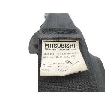 Recambio de cinturon seguridad trasero derecho para mitsubishi outlander ii (cw_w) 2.2 di-d 4wd referencia OEM IAM 6092102  
