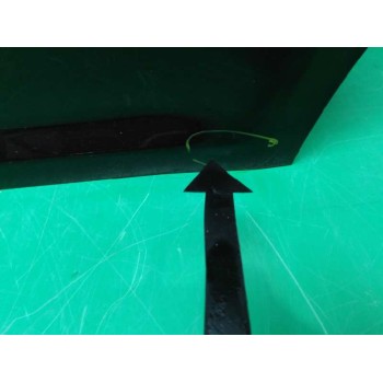 Recambio de puerta lateral corredera izquierda para volkswagen caddy furgón/kombi kombi referencia OEM IAM 2K5843107C SIN CRISTA