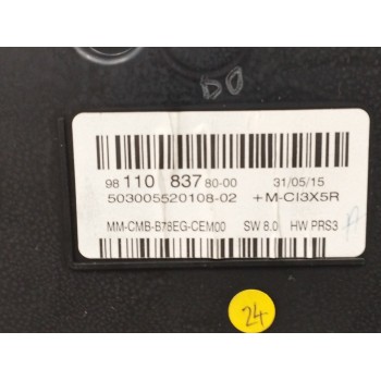 Recambio de cuadro instrumentos para citroën c4 picasso 1.6 blue-hdi fap referencia OEM IAM 9811083780  