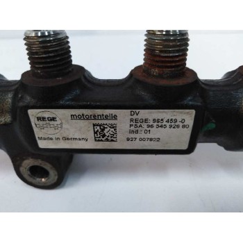 Recambio de rampa inyectora para peugeot 3008 1.6 hdi fap cat (9hz / dv6ted4) referencia OEM IAM 9654592680  