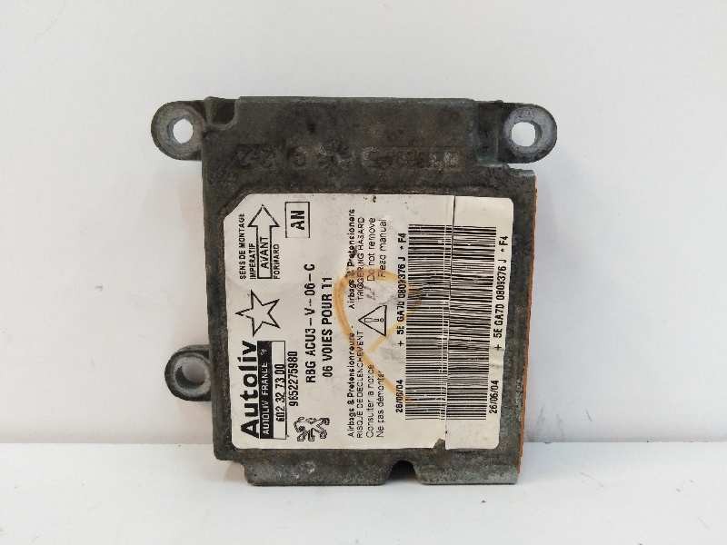 Recambio de centralita airbag para peugeot 206 berlina x-line refri referencia OEM IAM 9652275980 602327300 