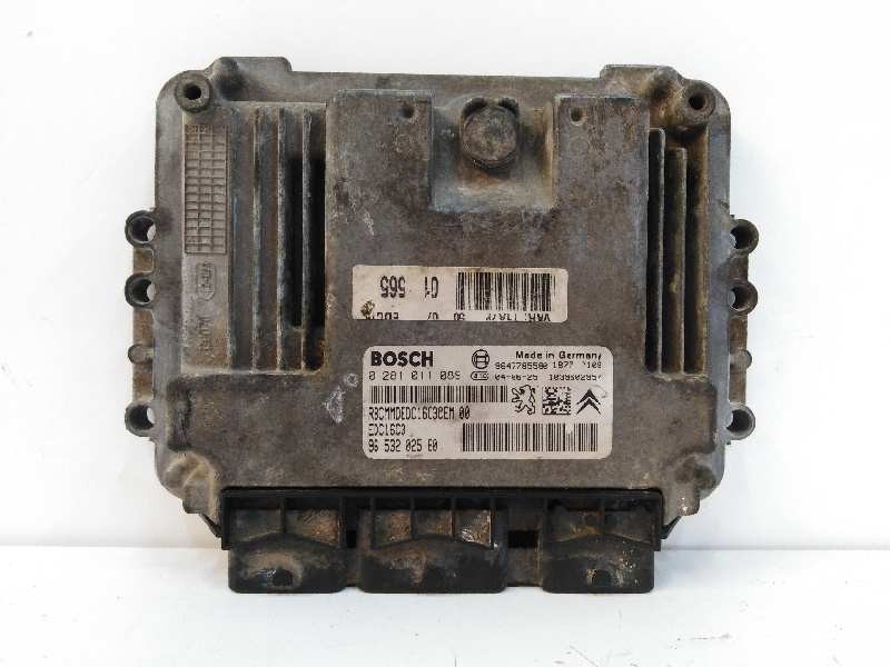 Recambio de centralita motor uce para peugeot 206 berlina x-line refri referencia OEM IAM 9647785580 0281011089 