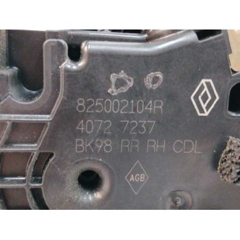 Recambio de cerradura puerta trasera derecha para renault clio iv 1.5 dci diesel fap referencia OEM IAM 825002104R  
