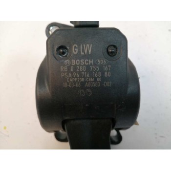 Recambio de potenciometro pedal para peugeot partner kombi 1.6 blue-hdi fap referencia OEM IAM 9671416880 0280755167 