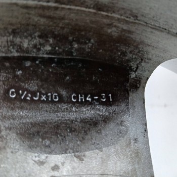 Recambio de llanta para peugeot 307 break / sw (s1) 2.0 hdi fap cat referencia OEM IAM ARIANE 6,5JX16CH4 ET31 4H 4X108