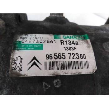 Recambio de compresor aire acondicionado para citroën c6 exclusive referencia OEM IAM 9656572380 1303F 